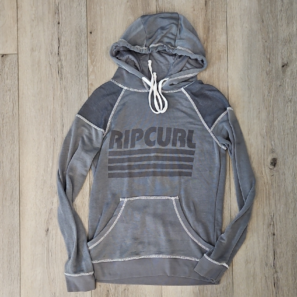 Rip Curl Charcoal Womens Pullover Hoodie